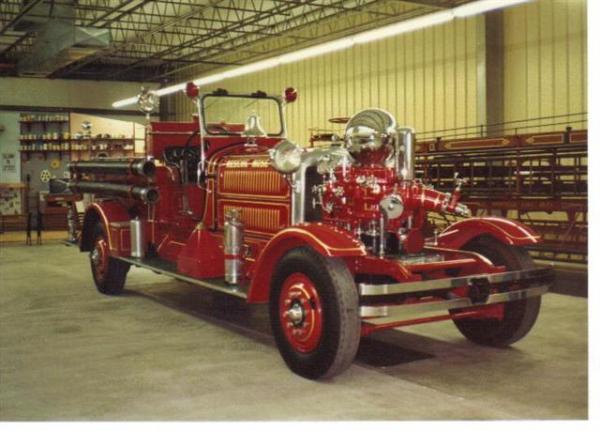 1931 Ahrens Fox Type N &quot;Big Ball&quot;
Known as &quot;The Pride of the Fleet&quot;
Operated by Rescue Hose Co. No. 1 from 1931 to 1960
Reserve unit from 1960 to 1963
Currently at the Hall of Flame Museum in Phoenix, Arizona